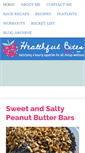 Mobile Screenshot of healthfulbitesblog.com